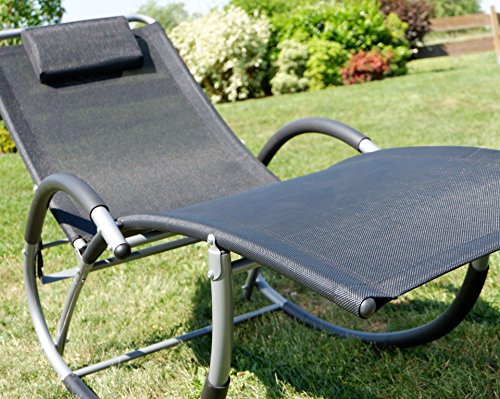 ASS Liegestuhl Schwingstuhl Schaukelstuhl KRETA - 4
