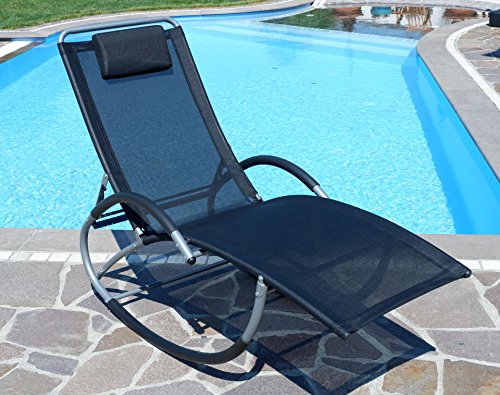 ASS Liegestuhl Schwingstuhl Schaukelstuhl KRETA - 5