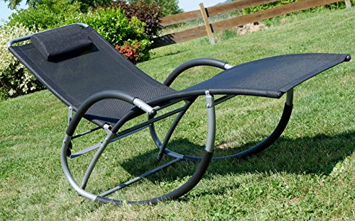 ASS Liegestuhl Schwingstuhl Schaukelstuhl KRETA - 7