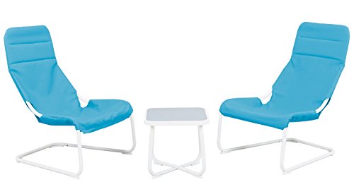 Haberkorn-Garten Chillzone für Jugendzimmer 2 Schwingsessel mit Tisch Zockerzone - 5