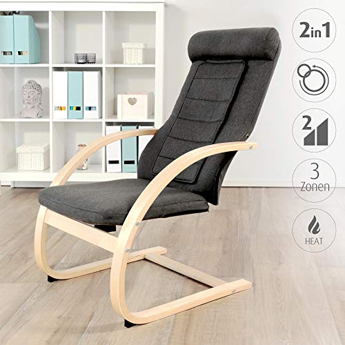 Medisana RC 410 Relaxsessel mit Shiatsu-Massagefunktion, Swing-Sessel mit Wärmefunktion, Spotmassage mit Wohlfühlfaktor - 4