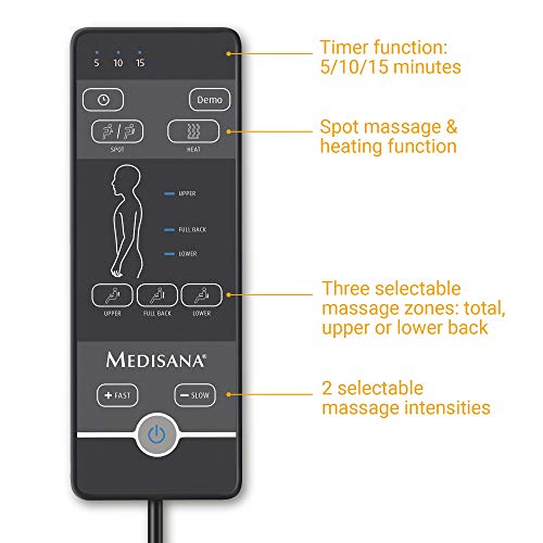 Medisana RC 410 Relaxsessel mit Shiatsu-Massagefunktion, Swing-Sessel mit Wärmefunktion, Spotmassage mit Wohlfühlfaktor - 5