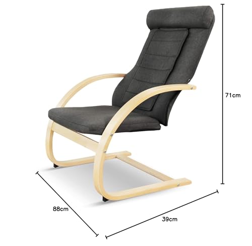 Medisana RC 410 Relaxsessel mit Shiatsu-Massagefunktion, Swing-Sessel mit Wärmefunktion, Spotmassage mit Wohlfühlfaktor - 10