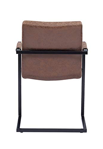 SAM® 2er Set Schwingstuhl Stoff Wildlederoptik Parzivo - 5