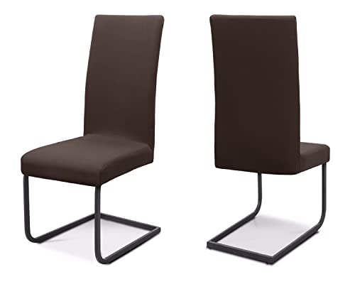 BEAUTEX 2er Set Stuhlhussen, elastische Stretch Hussen Bi-Elastic, Motiv und Farbe wählbar - 2