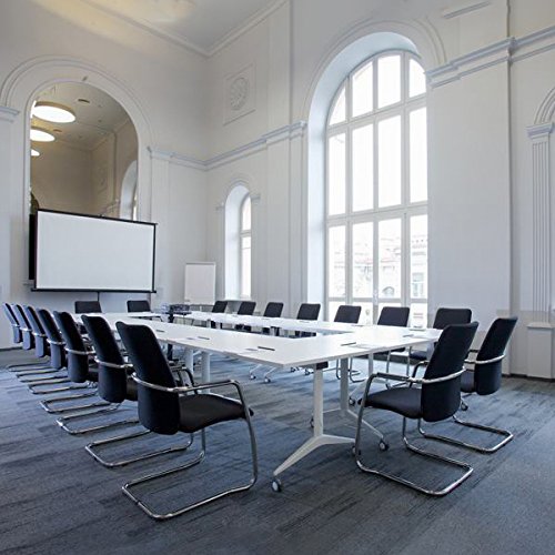 Weber Büro GAMA Freischwinger Hochlehner Schwarz - 6