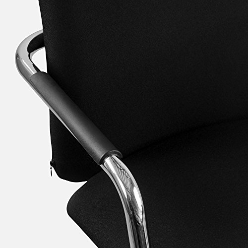 Weber Büro GAMA Freischwinger Hochlehner Schwarz - 3