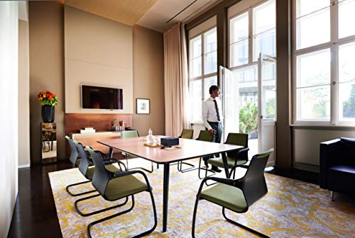 Sedus allright Freischwinger, Designstuhl, Stuhl, Konferenzstuhl, Besucherstuhl Blau, 57 x 56 x 86 cm - 7