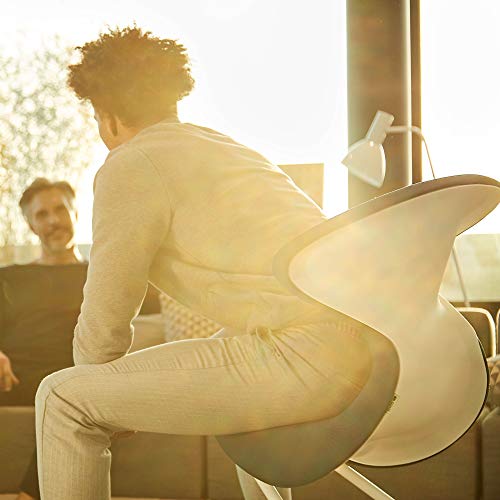 aeris OYO einzigartiger Schwingstuhl für mehrere Sitzpositionen – Design Schaukelstuhl und Freischwinger mit Sattelsitz Form - 4