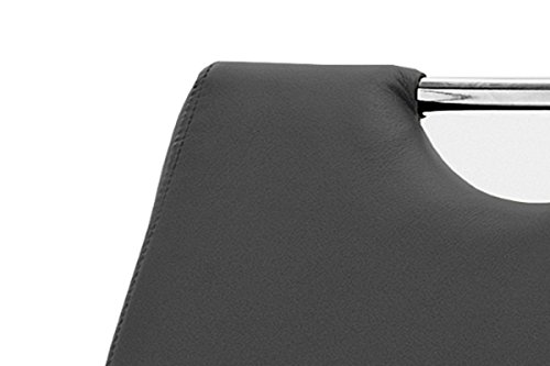 Robas Lund Stuhl Schwinger Schwingstuhl Köln 2er Set Schwarz 57 x 43 x 100 cm - 4