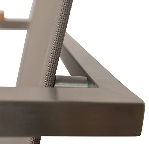 Kai Wiechmann Teak Edelstahl Freischwinger leicht ✓ modern ✓ stapelbar ✓ - 5