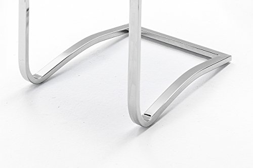 Robas Lund, Stuhl, Esszimmerstuhl, Schwingstuhl Köln, 2er Set, Grau, 57 x 43 x 100 cm - 8