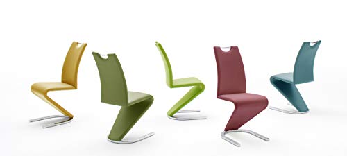 Robas Lund Esszimmerstühle 2er Set Schwingstuhl Petrol, Esszimmerstuhl Stuhl Amado, 62.0 x 45.0 x 102.0 cm - 7