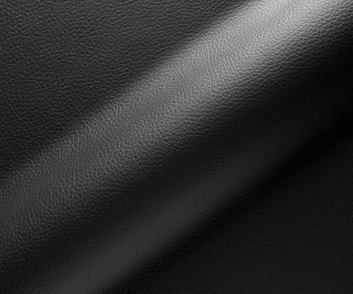 DELIFE Schwingstuhl Pela-Flex Freischwinger flach Schwarz Echt-Leder Schwarz Taschenfederkern - 4