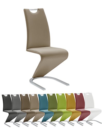 Robas Lund Schwingstuhl Amado 2er Set cappuccino - 3