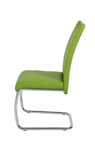 Schwingstuhl Flora 4er Set Grün Apollo - 12