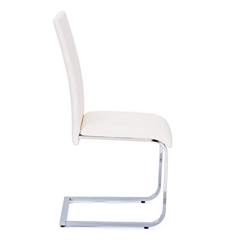 Links 30200840 Freischwinger Montana weiß - 2