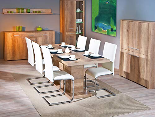 Links 30200840 Freischwinger Montana weiß - 4