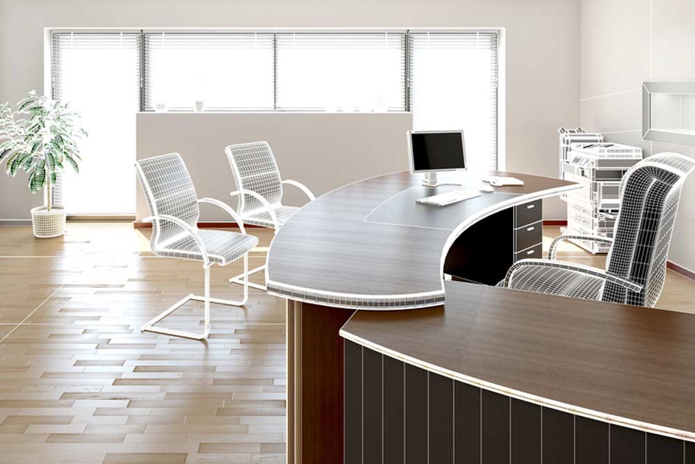 Bürostuhl als Freischwinger (depositphotos.com)